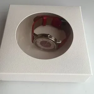 Gossip watch quartz red glow in the dark second hand new battery silver tone Gossip | Accessories | Gossip Watch Quartz Red Glow In The  main image 4